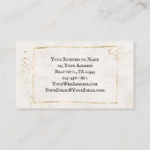 ヨハネ1:14クリスマス，言葉は肉になった 名刺 (裏面)