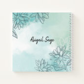 ヨハネ1:16わたしたちは皆,恵みの上に恵みを受けた ノートブック (裏面)