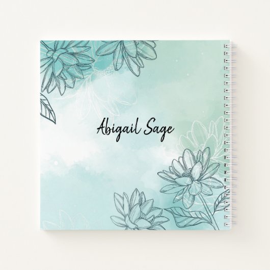 ヨハネ1:16わたしたちは皆，恵みの上に恵みを受けた ノートブック (裏面)