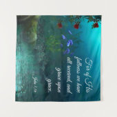 ヨハネ1:16 タペストリー (正面(横))