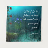 ヨハネ1:16 タペストリー (正面)