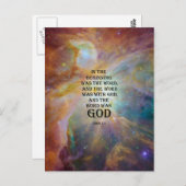 ヨハネ1:1 ポストカード (正面/裏面)