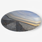 ヨハネ1:4聖書の聖なる書物、 経典 ペーパープレート (アングル)