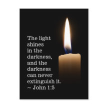 ヨハネ1:5闇の中で光が輝く