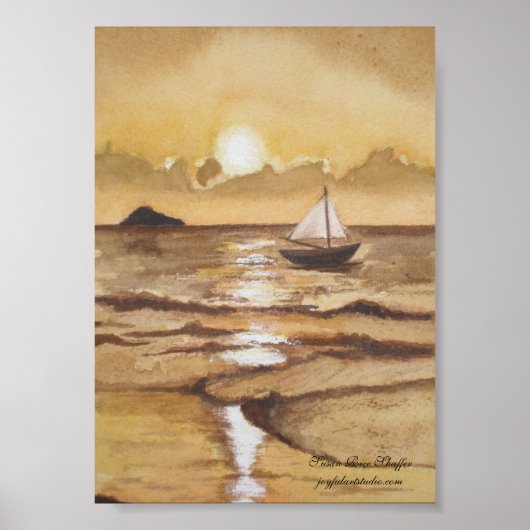 ヨハネ1:9プリント ポスター (正面)