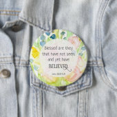 ヨハネ20聖書賛美の節は彼ら信じだ 缶バッジ (インサイチュ)