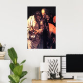 ヨハネ20:24-29わたしの主と神のポスター ポスター (ホームオフィス)