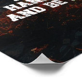 ヨハネ20:27聖書の聖句 |3:4比率 ポスター (角)