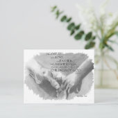 ヨハネ3:1はがき ポストカード (スタンド正面)