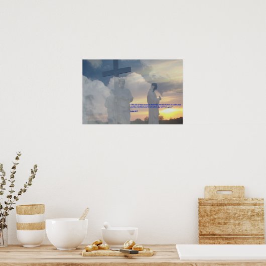 ヨハネ3:16のポスター ポスター (キッチン)