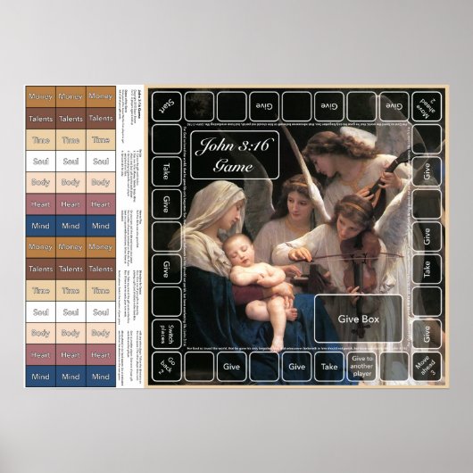 ヨハネ3:16ゲーム ポスター (正面)