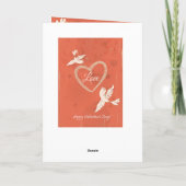 ヨハネ3:16バレンタインデー シーズンカード (裏面)