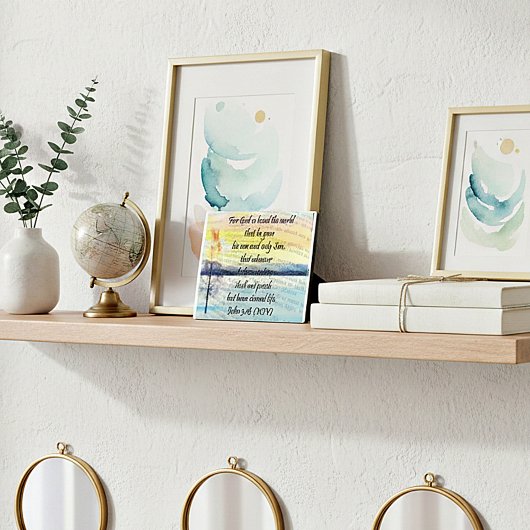 ヨハネ3:16プラーク フォトプラーク