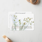 ヨハネ3:16ヨハネの勇気付けられるフローラの注 ノートカード (正面/裏面インサイチュ)