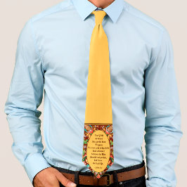 ヨハネ3:16引用文レンテン ネクタイ