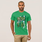 ヨハネ3:16愛されたケルトグランジ人 Tシャツ (正面フル)