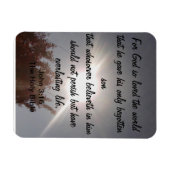 ヨハネ3:16磁石 マグネット (横)