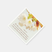 ヨハネ3:16神は世を愛し、聖なる書物、 経典 スタンダードカクテルナプキン (角)