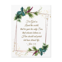 ヨハネ3:16神は世界のクリスマスを愛された