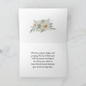 ヨハネ3:16神は世界の聖書の聖句を愛された カード (内部)