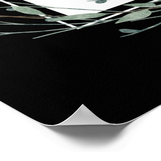 ヨハネ3:16神は世界の聖書の聖句を愛された ポスター (角)