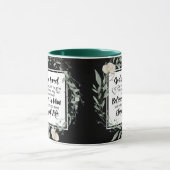 ヨハネ3:16神は世界の聖書の聖句を愛された マグカップ (中央)