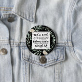 ヨハネ3:16神は世界の聖書の聖句を愛された 缶バッジ (インサイチュ)