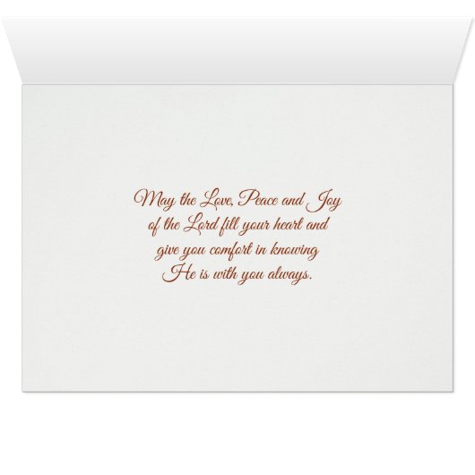 ヨハネ3:16神は世界を愛し、聖なる書物、 経典カード (内部横(下))