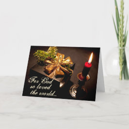 ヨハネ3:16聖なる書物、 経典神は世界を愛しカスタムた シーズンカード