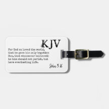 ヨハネ3:16聖書の引用文- Can カスタマイズ Can 