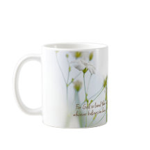 ヨハネ3:16聖書の聖句ホワイトフローラ美しい