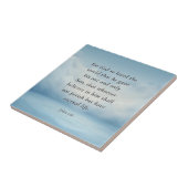 ヨハネ3:16聖書の詩のイメージ タイル (側面)