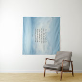 ヨハネ3:16聖書の詩のイメージ タペストリー (インサイチュ(横))