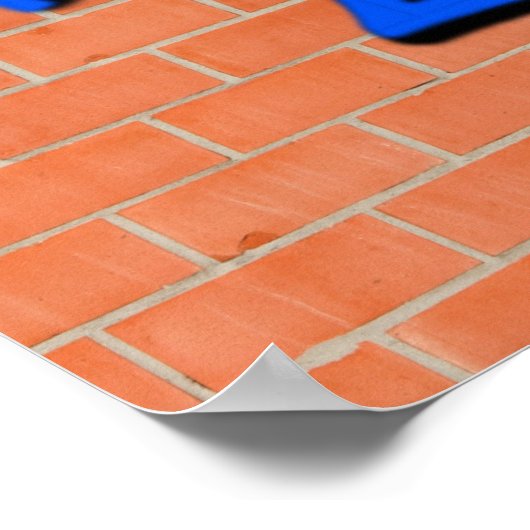 ヨハネ3:16落書きポスター ポスター (角)