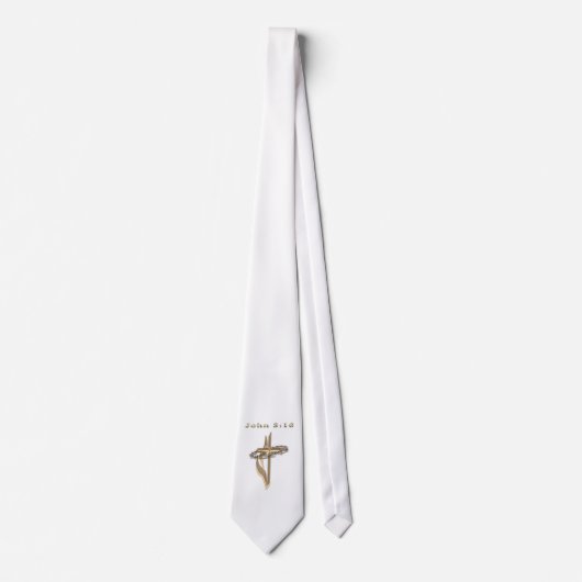 ヨハネ3:16項目 ネクタイ (正面)
