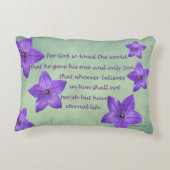 ヨハネ3:16 アクセントクッション (裏面)