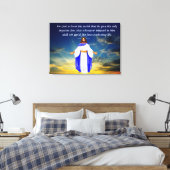 ヨハネ3:16 キャンバスプリント (インサイチュ (寝室))