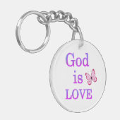 ヨハネ3:16 キーホルダー (正面左)