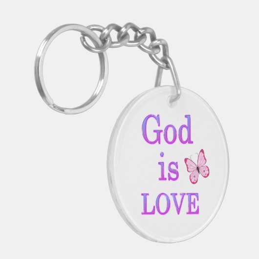 ヨハネ3:16 キーホルダー (正面左)