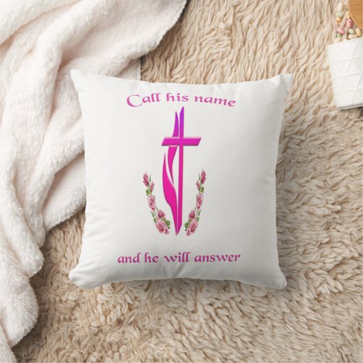 ヨハネ3:16 クッション (ブランケット)