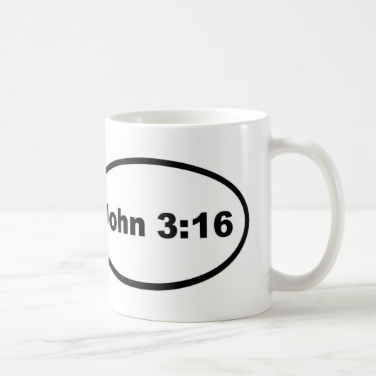 ヨハネ3:16 コーヒーマグカップ (右)
