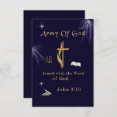 ヨハネ3:16 サンキューカード (正面/裏面)