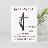 ヨハネ3:16 シーズンカード (スタンド正面)