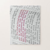 ヨハネ3:16 ジグソーパズル (縦)