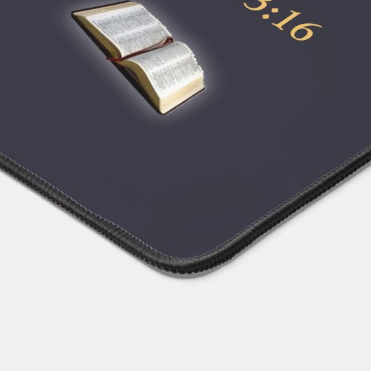 ヨハネ3:16 デスクマット (コーナー)