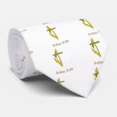 ヨハネ3:16 ネクタイ (ロール)