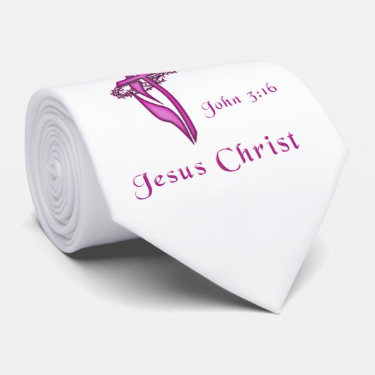 ヨハネ3:16 ネクタイ (ロール)