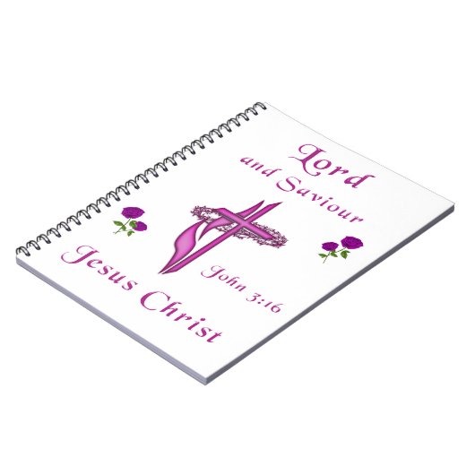 ヨハネ3:16 ノートブック (左側)