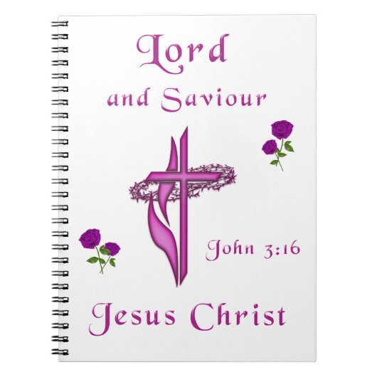 ヨハネ3:16 ノートブック (正面)