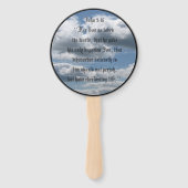 ヨハネ3:16 ハンドファン (裏面)